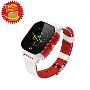 Waterproof GPS Smart Watch with SOS Alarm Anti-Lost Real-time Tracking Phone Watch for Kids and Elderly